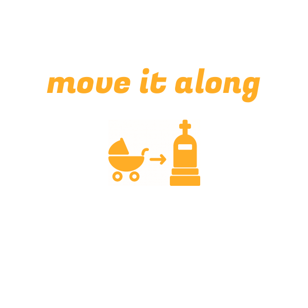 move it along
